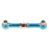 Maxbell Aluminum Steering Linkage Pull Rod for HSP 94122 94123 1/10 RC Car Blue