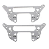 Maxbell 1/10 RC Car 102023 122023 Rear Shock Absorber Tower 2x for HSP 94122 Silver