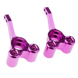 Maxbell Aluminum Alloy Rear Hub Carriers for HSP 94122 94188 RC Car Upgrade Parts Purple