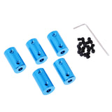 Maxbell RC Motor Accessory Shaft Coupling Coupler Adapter Connector 5mm to 5mm