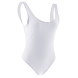 Maxbell Women Swimwear Onepiece Monokini Bikini Swimsuit Beach Suit S White