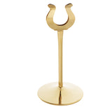 Maxbell Stainless Steel U-shaped Wedding Name Card Holders Table Decor 6inch Gold