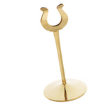 Maxbell Stainless Steel U-shaped Wedding Name Card Holders Table Decor 6inch Gold