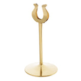 Maxbell Stainless Steel U-shaped Wedding Name Card Holders Table Decor 6inch Gold