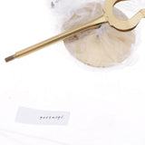 Maxbell Stainless Steel U-shaped Wedding Name Card Holders Table Decor 6inch Gold