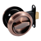 Maxbell Stainless Steel Hidden Door Locks Cabinet Furniture Invisible Locks Red Bronze