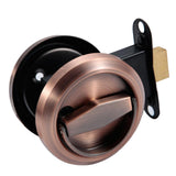 Maxbell Stainless Steel Hidden Door Locks Cabinet Furniture Invisible Locks Red Bronze