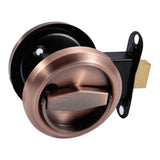 Maxbell Stainless Steel Hidden Door Locks Cabinet Furniture Invisible Locks Red Bronze