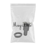 Maxbell 1-1/2 Inch Thru-Hull Bilge Pump and Aerator Hose Fitting with Flapper