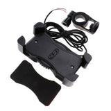 Maxbell Outdoor Universal Cell Phone Holder for Motorcycle Bicycle Bike Holder Black