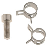 Maxbell Motorcycle Brake Master Cylinder Fluid Reservoir Clutch Tank Oil Cup Red