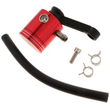 Maxbell Motorcycle Brake Master Cylinder Fluid Reservoir Clutch Tank Oil Cup Red