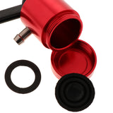 Maxbell Motorcycle Brake Master Cylinder Fluid Reservoir Clutch Tank Oil Cup Red