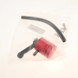 Maxbell Motorcycle Brake Master Cylinder Fluid Reservoir Clutch Tank Oil Cup Red