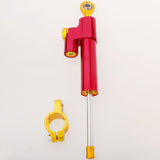 Maxbell Steering Damper Stabilizer Mounting for Kawasaki Z1000 Z750 Red + Black