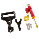 Maxbell Steering Damper Stabilizer Mounting for Kawasaki Z1000 Z750 Red + Black