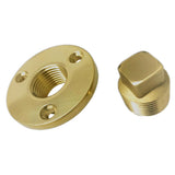 Maxbell Bronze Garboard Marine Boat Yacht Screw Drain Plug Fits 1" Diameter Hole