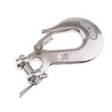 Maxbell Marine 316 Stainless Steel Trailer Safety Chain Latch Clevis Hook 0.25 inch