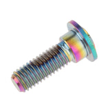 Maxbell M8x25mm Titanium Motorcycle Scooter Titanium Brake Disc Rotor Bolt Color 1