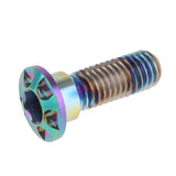 Maxbell M8x25mm Titanium Motorcycle Scooter Titanium Brake Disc Rotor Bolt Color 1