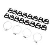 Maxbell Exhaust Muffler Pipe Heat Shield for BMW R1200GS F800GS F700GS F650GS Black
