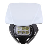 Maxbell Universal Motorcycle LED Headlight Headlamp for Enduro Dirt Bike White