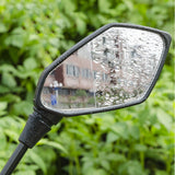 Maxbell 2Pcs Motorcycle Universal Rear View Mirror Protective Film Antifog Rainproof