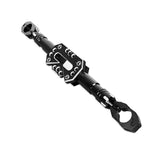Maxbell 22mm 7/8" Adjustable Motorcycle Handlebar Strength Lever Bar Black