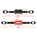 Maxbell 22mm 7/8" Adjustable Motorcycle Handlebar Strength Lever Bar Black