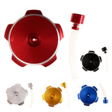 Maxbell CNC Fuel Tank Cap with Air Vent for 50cc 70cc 90cc 110cc Motorbike ATV Quad Red