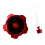 Maxbell CNC Fuel Tank Cap with Air Vent for 50cc 70cc 90cc 110cc Motorbike ATV Quad Red