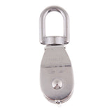 Maxbell 304 Stainless Steel Double Swivel Pulley Block with Swivel Eye M20