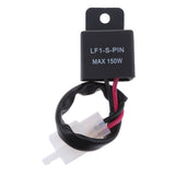 Maxbell 2-Pin 12V Electronic LED Motorcycle Flasher Relay Turn Signal Light Blinker