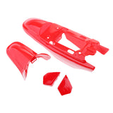 Maxbell Motorcycle Plastic Fender Cover Kit for Yamaha PW50 PY50 PEEWEE 50 Red