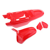 Maxbell Motorcycle Plastic Fender Cover Kit for Yamaha PW50 PY50 PEEWEE 50 Red
