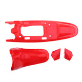 Maxbell Motorcycle Plastic Fender Cover Kit for Yamaha PW50 PY50 PEEWEE 50 Red