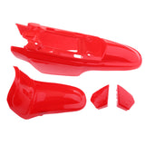 Maxbell Motorcycle Plastic Fender Cover Kit for Yamaha PW50 PY50 PEEWEE 50 Red