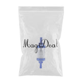 Maxbell CNC Universal Scooter Dirt Pit Bike Go Kart 8mm 5/16" Gas Fuel Filter Blue