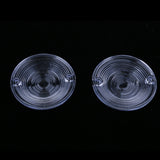 Maxbell 2Pcs Turn Signal Light Lens Cover for Harley Road King Electra Glide Clear