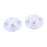 Maxbell 2Pcs Turn Signal Light Lens Cover for Harley Road King Electra Glide Clear