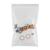 Maxbell Universal M10 Single Banjo Bolt Thread Bleeder Nipple Washers 1.25mm Orange