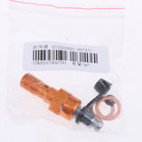 Maxbell Universal M10 Single Banjo Bolt Thread Bleeder Nipple Washers 1.25mm Orange