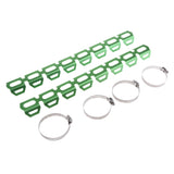 Maxbell Exhaust Muffler Pipe Heat Shield for BMW R1200GS F800 F700 F650 GS Green
