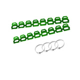 Maxbell Exhaust Muffler Pipe Heat Shield for BMW R1200GS F800 F700 F650 GS Green