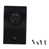 Maxbell Waterproof LED Display Digital Voltage Voltmeter for Marine Boat Yacht