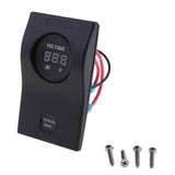 Maxbell Waterproof LED Display Digital Voltage Voltmeter for Marine Boat Yacht