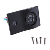 Maxbell Waterproof LED Display Digital Voltage Voltmeter for Marine Boat Yacht