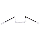 Maxbell Z-Bars Handlebars for Harley Sportster XL 883 1200 Dyna Softail 25MM Chrome