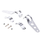 Maxbell Universal Motorcycle Streetfighter Headlight Brackets Chrome 38MM-51MM