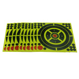 Maxbell 10pcs Shooting Targets Reactive Splatter Adhesive Paper Target 20x20cm